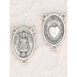 25-Pack - Infant of Prague/Heart Rosary Center for Rosary