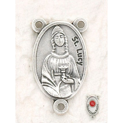 25-Pack - St Lucy Relic Rosary Center