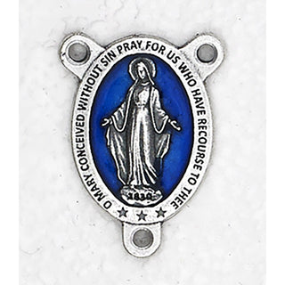 Bulk Enameled OMary Rosary Center