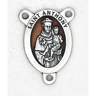 Bulk Enameled Saint Anthony Rosary Center