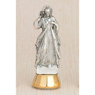 6-Pack - Divine Mercy Adhesive Car Statuette
