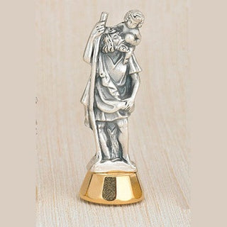 6-Pack - St Christopher Adhesive Car Statuette