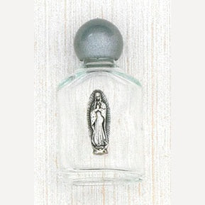 Holy Water Glass Bottle Guadalupe