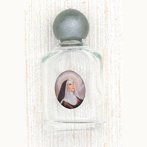 12-Pack - St Rita Holy Water Bottle - main product image | CatholicShop.com