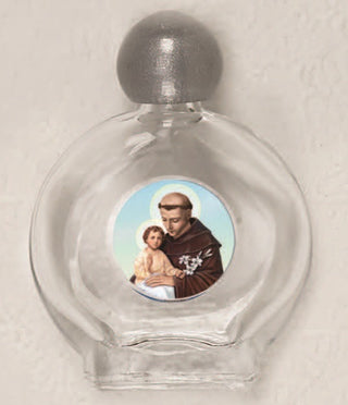 12-Pack - St Anthony Holy Water Bottle