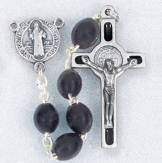 Black St Benedict Rosary
