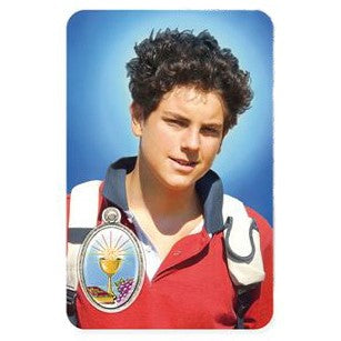 Bulk Carlo Acutis Prayer Card with Medal