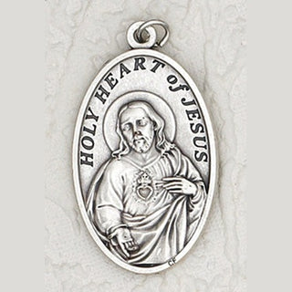 25-Pack - 1-1/2 inch Sacred Heart Pendant
