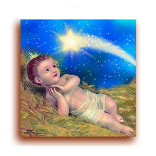 6-pack - Terracotta Baby Jesus Magnet