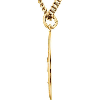 24K Yellow Gold-Plated Our Lady of Guadalupe 24" Necklace