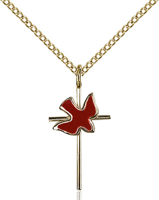 Gold-Filled Cross / Holy Spirit Pendant