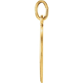 14K Yellow 18 mm St. Christopher Medal