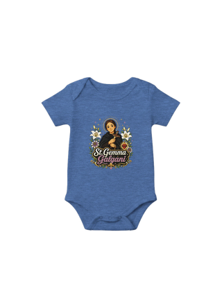 St. Gemma Galgani Baby Onesie - view 7