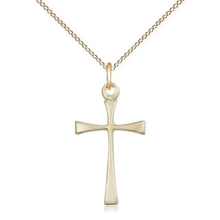 14kt Gold Filled Maltese Cross Medal Religious Jewelry