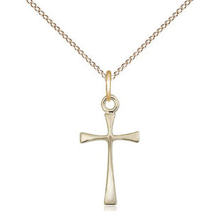 14kt Gold Filled Maltese Cross Medal Religious and Catholic Jewelry