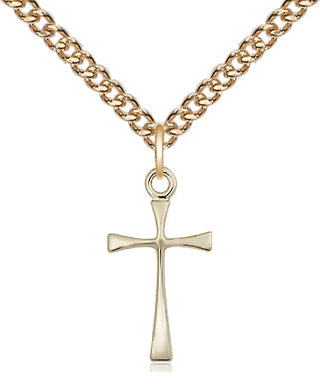 14kt Gold Filled Maltese Cross Medal Religious and Catholic Jewelry