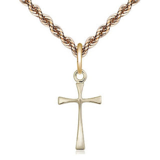 14kt Gold Filled Maltese Cross Medal Religious and Catholic Jewelry