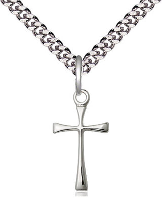 Sterling Silver Maltese Cross Medal Religious and Catholic Jewelry