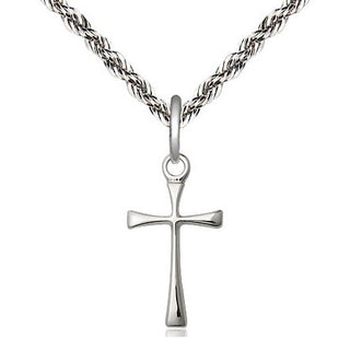 Sterling Silver Maltese Cross Medal Religious and Catholic Jewelry