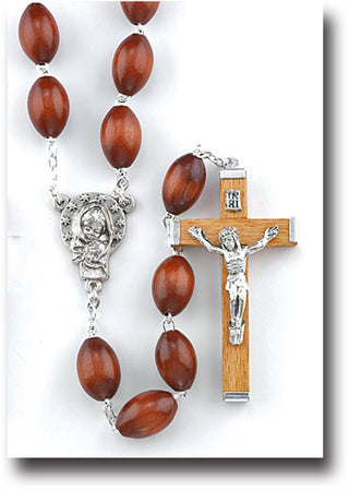 Brown Wood Family Rosary