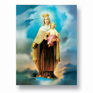 19"X27" Our Lady Of Mt Carmel Poster