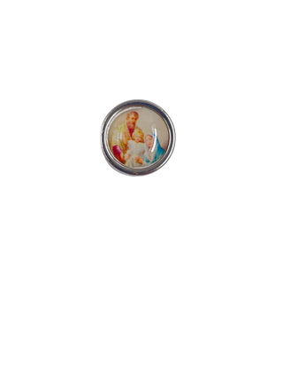 Bulk Holy Family Charm on Brown Cord