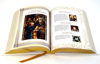 First Communion Bible - White