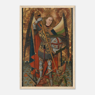 St. Michael the Archangel Gilded Framed Print