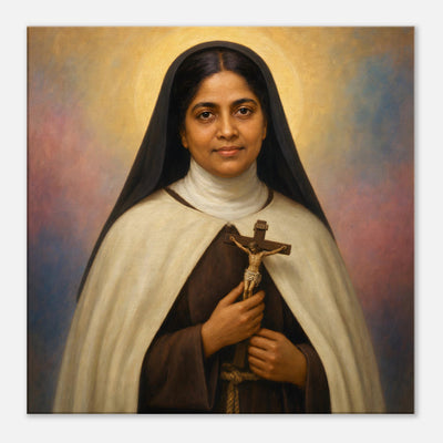 St. Euphrasia Eluvathingal - Devotional Canvas