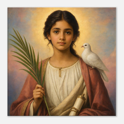 St. Eulalia of Mérida - Devotional Canvas