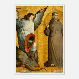 St. Michael and St. Francis Framed Print - view 5