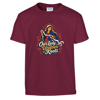 Our Lady, Undoer of Knots Kids T-Shirt - view 7