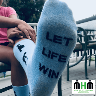 Let Life Win Socks