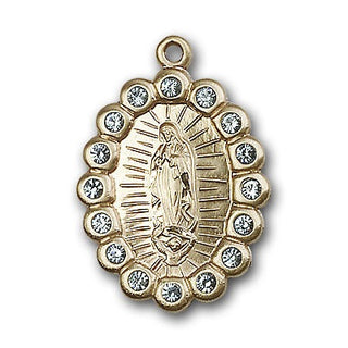 Gold-Filled Our Lady of Guadalupe Pendant