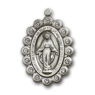 Sterling Silver Miraculous Medal
