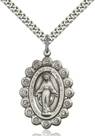 Sterling Silver Miraculous Medal