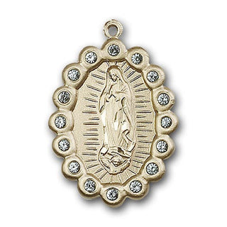 Gold-Filled Our Lady of Guadalupe Pendant