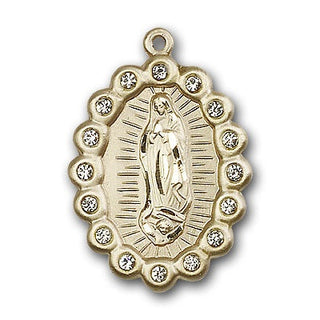 Gold-Filled Our Lady of Guadalupe Pendant