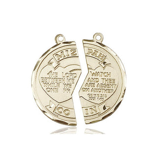 14kt Gold Miz Pah Coin Set Coast Guard Medal