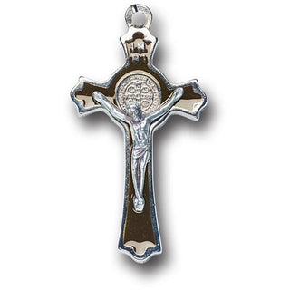 2" St Benedict Cross Blk Inlay 3-Pack