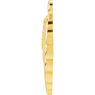 14K Yellow Posh Mommy Angel Wing Dangle