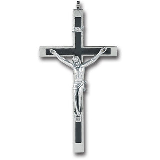 6" Nickel Bound Crucifix 2-Pack