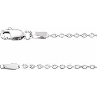 1.4 mm Diamond-Cut Cable Chain 