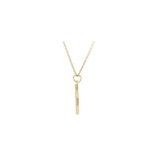 14K Yellow 1/5 CTW Natural Diamond Star of David Necklace 