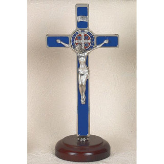 8 inch Blue Enamel with Blue Enamel Pendant