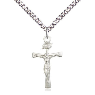 Sterling Silver Maltese Crucifix Medal Catholic Jewelry
