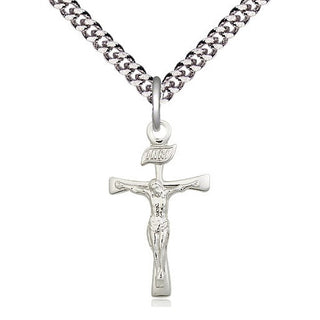 Sterling Silver Maltese Crucifix Medal Catholic Jewelry