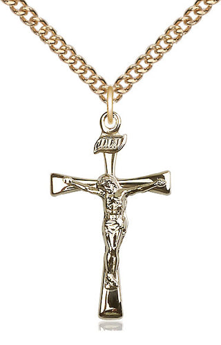 14kt Gold Maltese Crucifix Medal