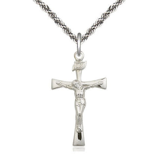 Sterling Silver Maltese Crucifix Medal Catholic Jewelry
