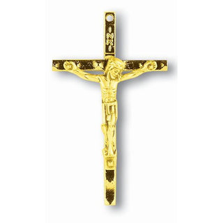 Gold Slim Line Crucifix 25-Pack